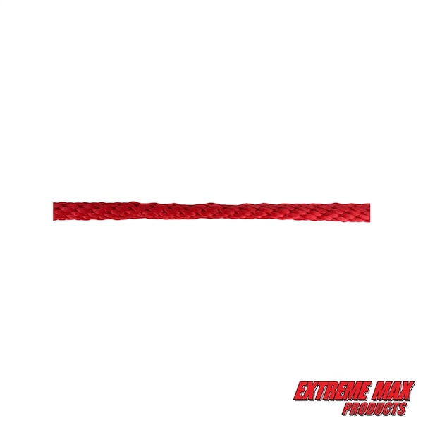 Extreme Max Extreme Max 3008.0129 Solid Braid MFP Utility Rope - 1/2" x 100', Red 3008.0129 - main